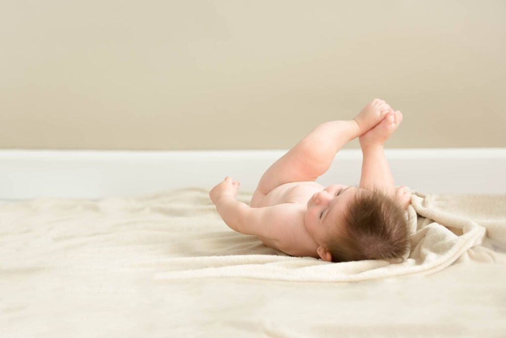 baby laying down