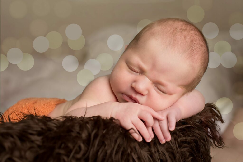 Newborn sleeping