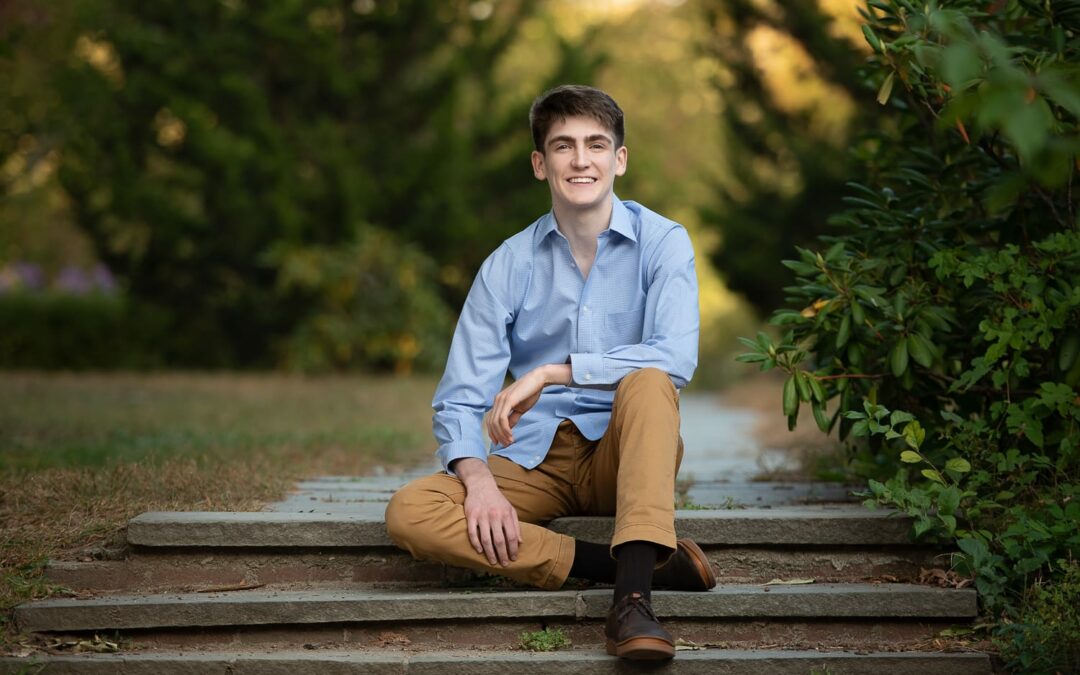 Josh’s Senior Portraits at North Bridge in Concord, MA