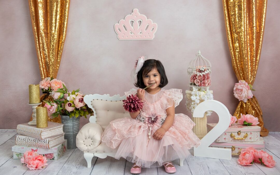 Inaaya’s Princess Cake smash