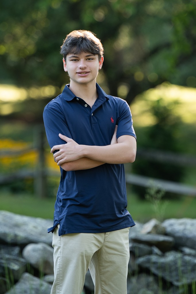 Senior portrait Westford Massachusetts — Luciana Calvin Photography