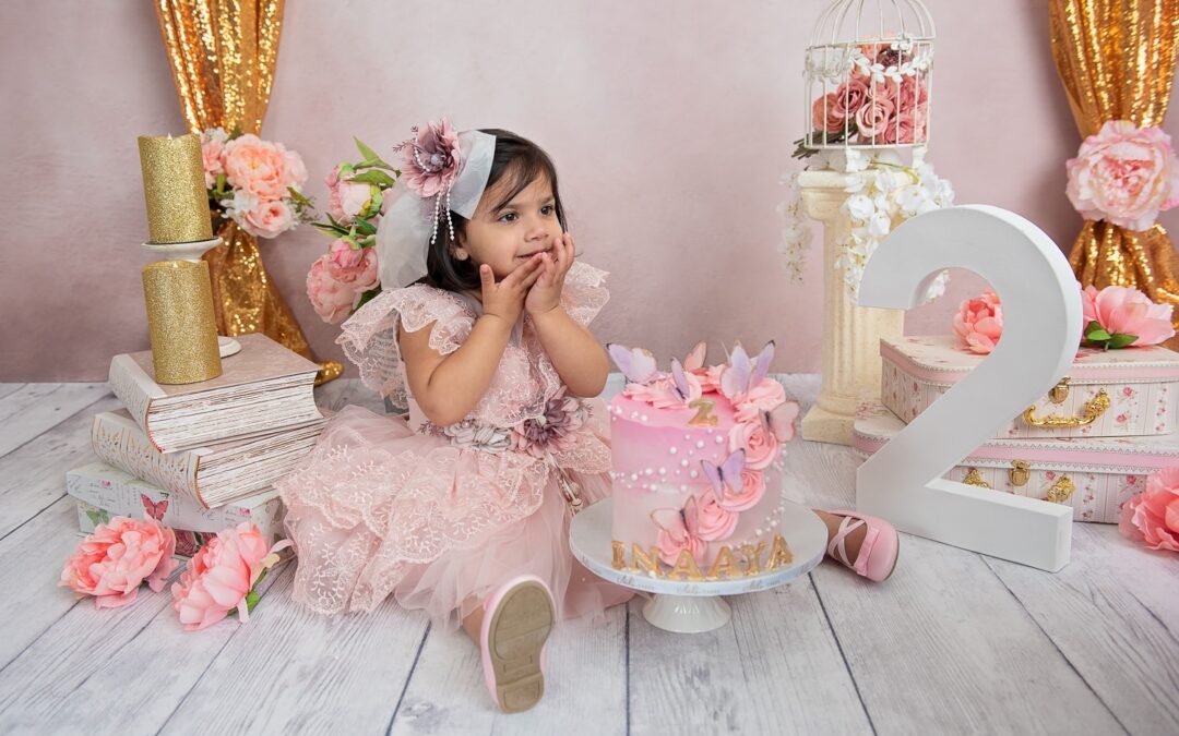 Inaaya’s Princess Cake smash