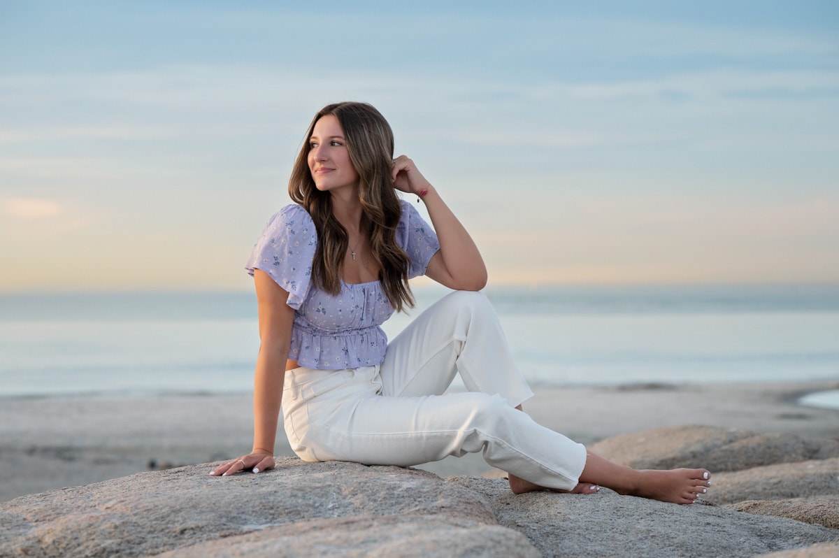 High school senior portrait photographer Chelmsford MA — Luciana Calvin Photography