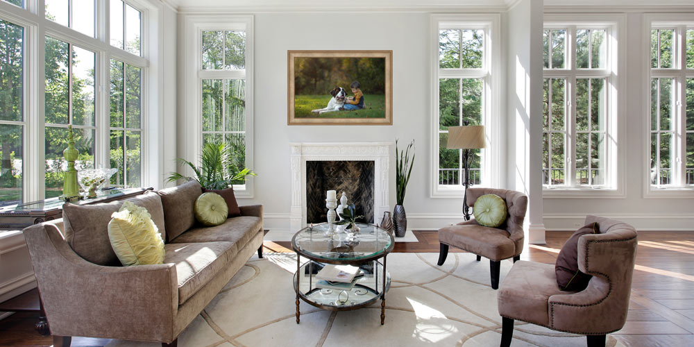 Fine art family portrait session in Chelmsford Massachusetts by Luciana Calvin Photography