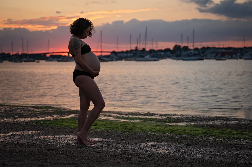 Fine art maternity portrait — Chelmsford Massachusetts