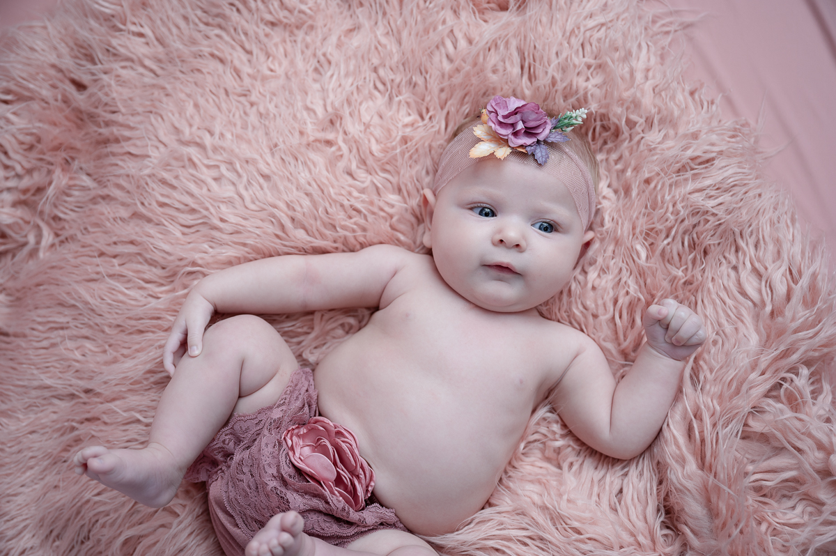Three-month baby fine art portrait — Greater Boston Massachusetts — Luciana Calvin Photography